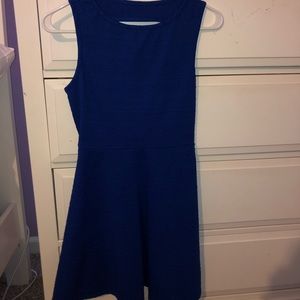 royal blue dress